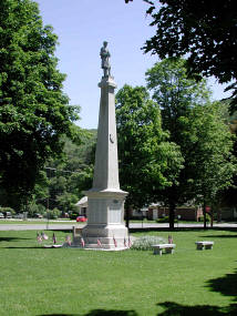 Monument on Court House Square       